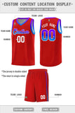 Custom Personalized Gradient Font Sports Uniform Basketball Jersey Stitched Name Number