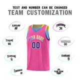 Custom Personalized Gradient Font Fashion Sports Uniform Basketball Jersey Embroideried Name Number