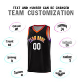 Custom Personalized Gradient Font Fashion Sports Uniform Basketball Jersey Embroideried Name Number