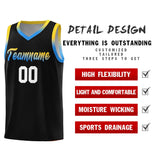 Custom Personalized  Gradient Font Sports Uniform Basketball Jersey Text Logo Name Number