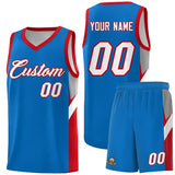 Custom Royal Red Side Design Sets Sports Uniform Basketball Jersey