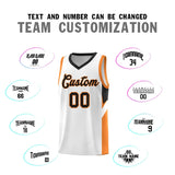 Custom White Black Side Design Sets Sports Uniform Basketball Jersey