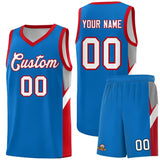 Custom Royal Red Side Design Sets Sports Uniform Basketball Jersey