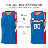 Custom Royal Red Side Design Sets Sports Uniform Basketball Jersey