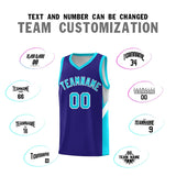 Custom Royal Sky Blue Side Design Sets Sports Uniform Basketball Jersey