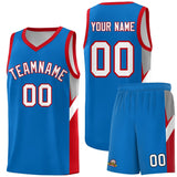 Custom Royal Red Side Design Sets Sports Uniform Basketball Jersey