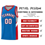 Custom Royal Red Side Design Sets Sports Uniform Basketball Jersey