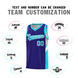 Custom Royal Sky Blue Side Design Sets Sports Uniform Basketball Jersey