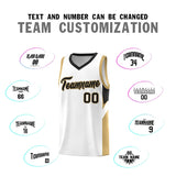 Custom White Black Side Design Sets Sports Uniform Basketball Jersey