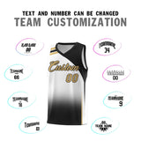 Custom White Black Gradient Fashion Sets Sports Uniform Basketball Jersey