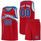 Custom Chest Color Block Sports Uniform Basketball Jersey Embroideried Your Team Logo Number For Adult