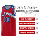 Custom Chest Color Block Sports Uniform Basketball Jersey Embroideried Your Team Logo Number For Adult