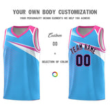 Custom Chest Color Block Sports Uniform Basketball Jersey Embroideried Your Team Logo Number For Adult