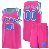 Custom Chest Color Block Sports Uniform Basketball Jersey Embroideried Your Team Logo Number For Adult
