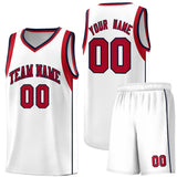 Custom Individualized Sleeve Color Block Classic Sets Sports Uniform Basketball Jersey Add Logo Number