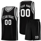 Custom Bespoke Sleeve Color Block Classic Sets Sports Uniform Basketball Jersey Printed Logo Number