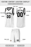 Custom Bespoke Sleeve Color Block Classic Sets Sports Uniform Basketball Jersey Printed Logo Number