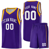 Custom Individualized Sleeve Color Block Classic Sets Sports Uniform Basketball Jersey Printed Logo Number