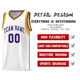 Custom Individualized Sleeve Color Block Classic Sets Sports Uniform Basketball Jersey Printed Logo Number