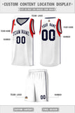 Custom Individualized Sleeve Color Block Classic Sets Sports Uniform Basketball Jersey Printed Logo Number