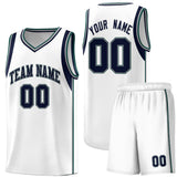 Custom Bespoke Sleeve Color Block Classic Sets Sports Uniform Basketball Jersey Text Logo Number