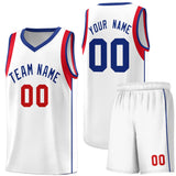 Custom Tailor Made Sleeve Color Block Classic Sets Sports Uniform Basketball Jersey Printed Logo Number