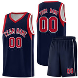 Custom Tank Top Sleeve Color Block Classic Sets Sports Uniform Basketball Jersey Add Logo Number
