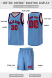 Custom Personalized Sleeve Color Block Classic Sets Sports Uniform Basketball Jersey Printed Logo Number