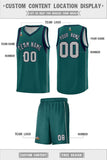 Custom Tank Top Sleeve Color Block Classic Sets Sports Uniform Basketball Jersey Printed Logo Number