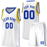 Custom Tailor Made Sleeve Color Block Classic Sets Sports Uniform Basketball Jersey Text Logo Number