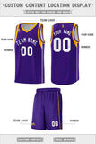 Custom Personalized Sleeve Color Block Classic Sets Sports Uniform Basketball Jersey Text Logo Number