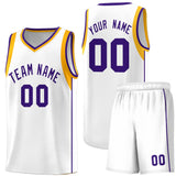 Custom Personalized Sleeve Color Block Classic Sets Sports Uniform Basketball Jersey Text Logo Number