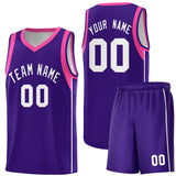 Custom Tailor Made Sleeve Color Block Classic Sets Sports Uniform Basketball Jersey Printed Logo Number