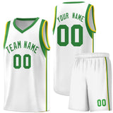 Custom Personalized Sleeve Color Block Classic Sets Sports Uniform Basketball Jersey Printed Logo Number