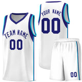 Custom Tank Top Sleeve Color Block Classic Sets Sports Uniform Basketball Jersey Add Logo Number