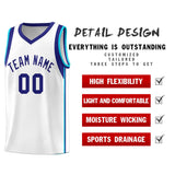 Custom Tank Top Sleeve Color Block Classic Sets Sports Uniform Basketball Jersey Add Logo Number