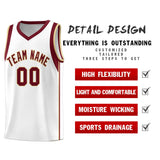 Custom Tank Top Sleeve Color Block Classic Sets Sports Uniform Basketball Jersey Add Logo Number