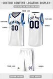 Custom Tank Top Sleeve Color Block Classic Sets Sports Uniform Basketball Jersey Printed Logo Number