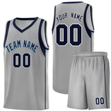 Custom Personalized Sleeve Color Block Classic Sets Sports Uniform Basketball Jersey Printed Logo Number