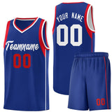 Custom Unique Sleeve Color Block Classic Sets Sports Uniform Basketball Jersey Text Logo Number