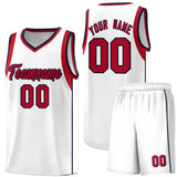 Custom Unique Sleeve Color Block Classic Sets Sports Uniform Basketball Jersey Text Logo Number