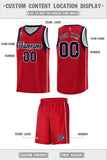 Custom Unique Sleeve Color Block Classic Sets Sports Uniform Basketball Jersey Add Logo Number