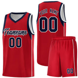 Custom Unique Sleeve Color Block Classic Sets Sports Uniform Basketball Jersey Add Logo Number