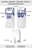 Custom Unique Sleeve Color Block Classic Sets Sports Uniform Basketball Jersey Text Logo Number