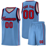 Custom Unique Sleeve Color Block Classic Sets Sports Uniform Basketball Jersey Printed Logo Number