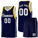 Custom Unique Sleeve Color Block Classic Sets Sports Uniform Basketball Jersey Add Logo Number