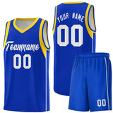 Custom Unique Sleeve Color Block Classic Sets Sports Uniform Basketball Jersey Printed Logo Number