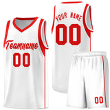 Custom Unique Sleeve Color Block Classic Sets Sports Uniform Basketball Jersey Add Logo Number