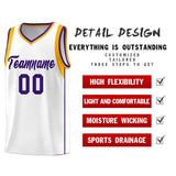 Custom Unique Sleeve Color Block Classic Sets Sports Uniform Basketball Jersey Add Logo Number