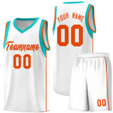 Custom Unique Sleeve Color Block Classic Sets Sports Uniform Basketball Jersey Add Logo Number
